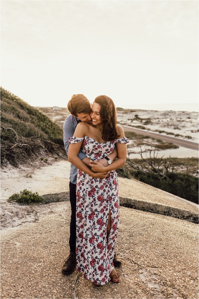 Mariana + Greyson - Pensacola Beach Engagement Session - Engagement Session Outfit Ideas - Engagement session ideas
