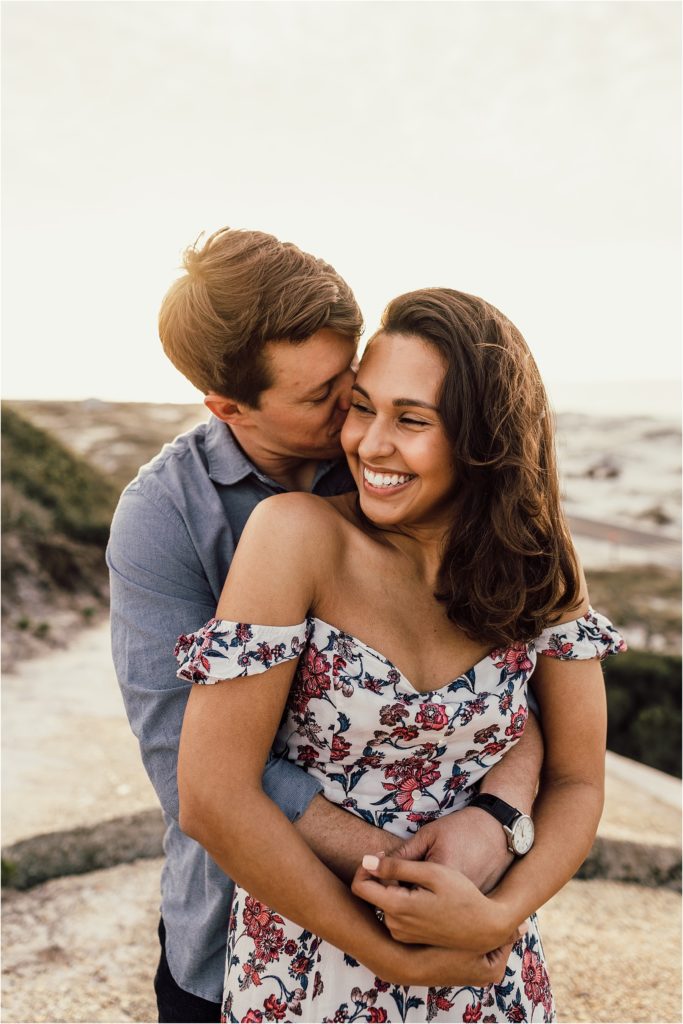 Mariana + Greyson - Pensacola Beach Engagement Session - Engagement Session Outfit Ideas - Engagement session ideas