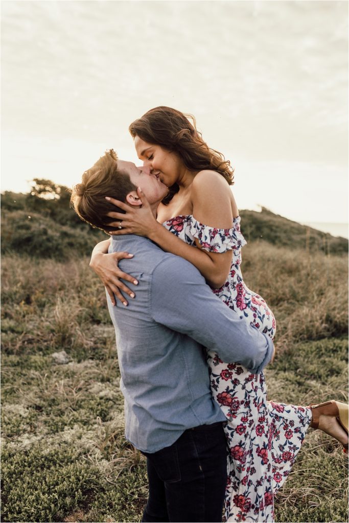 Mariana + Greyson - Pensacola Beach Engagement Session - Engagement Session Outfit Ideas - Engagement session ideas