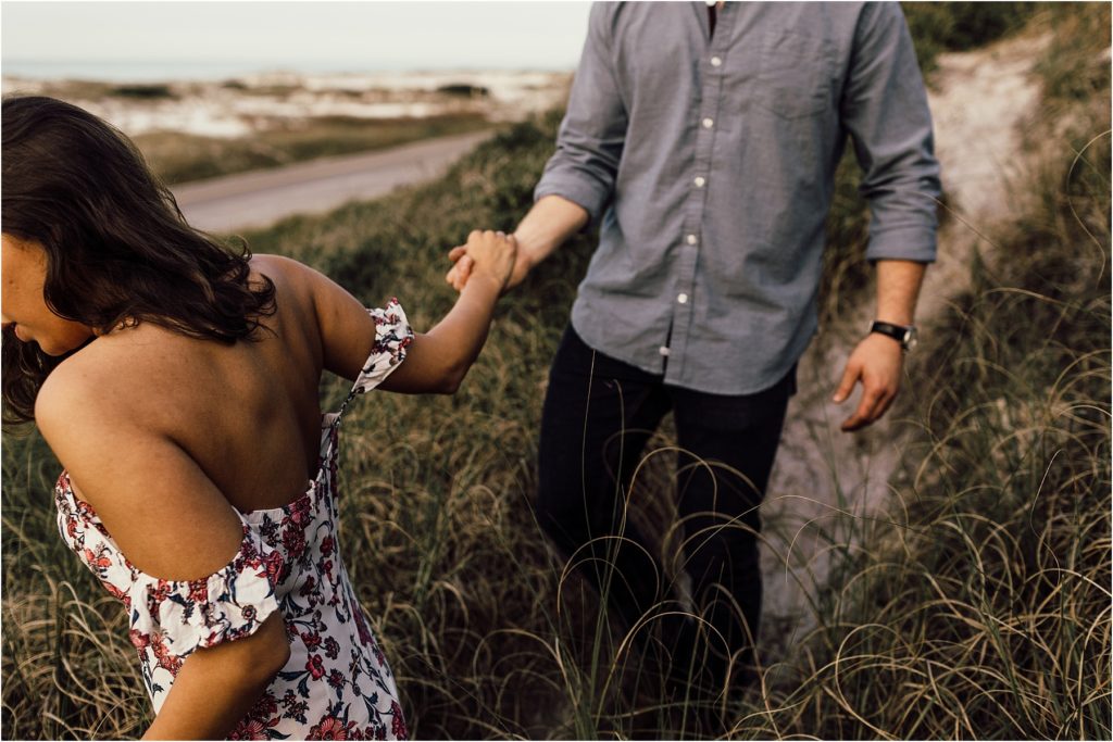 Mariana + Greyson - Pensacola Beach Engagement Session - Engagement Session Outfit Ideas - Engagement session ideas