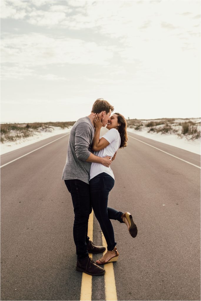 Mariana + Greyson - Pensacola Beach Engagement Session - Engagement Session Outfit Ideas - Engagement session ideas