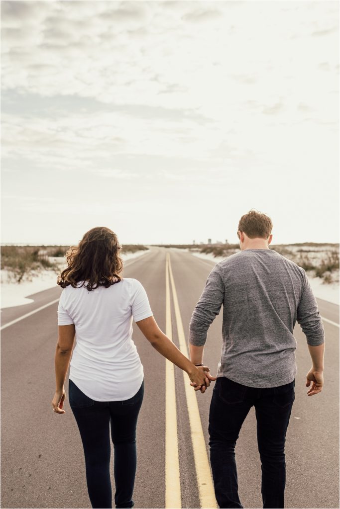 Mariana + Greyson - Pensacola Beach Engagement Session - Engagement Session Outfit Ideas - Engagement session ideas
