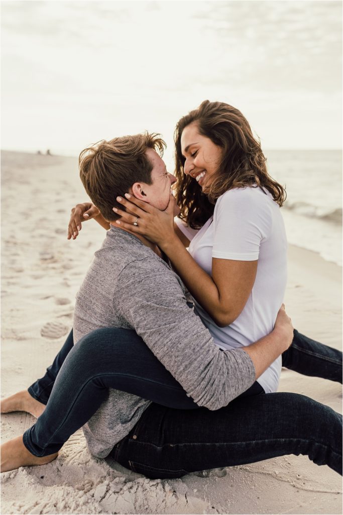 Mariana + Greyson - Pensacola Beach Engagement Session - Engagement Session Outfit Ideas - Engagement session ideas