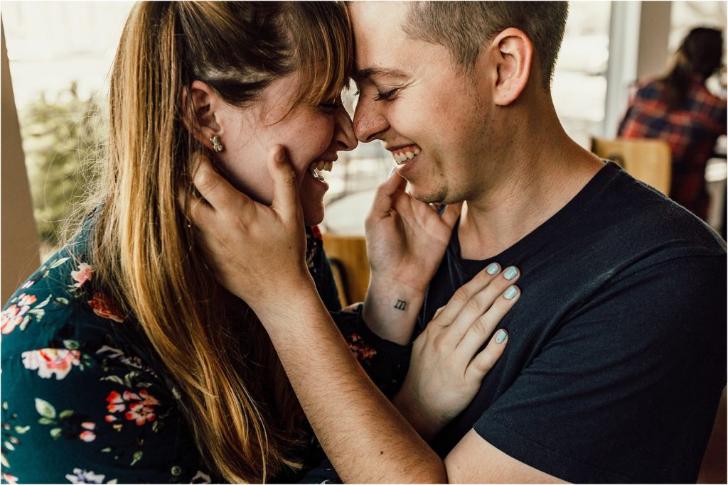 Matt and Erin - Couples Coffee Shop Sesh - Pensacola Wedding Photographers - Wedding Photography Pensacola - Love, Anneliese Photography