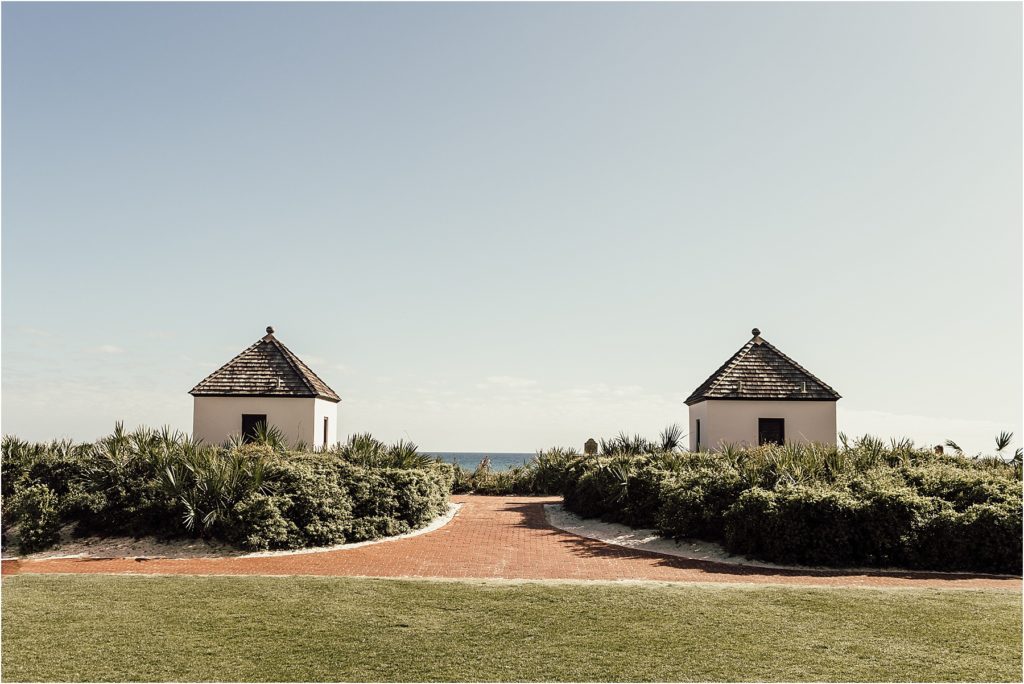 Rosemary Beach Wedding Western Green Photo