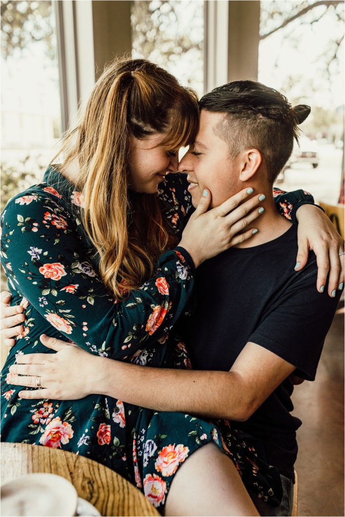 Matt and Erin - Couples Coffee Shop Sesh - Pensacola Wedding Photographers - Wedding Photography Pensacola - Love, Anneliese Photography