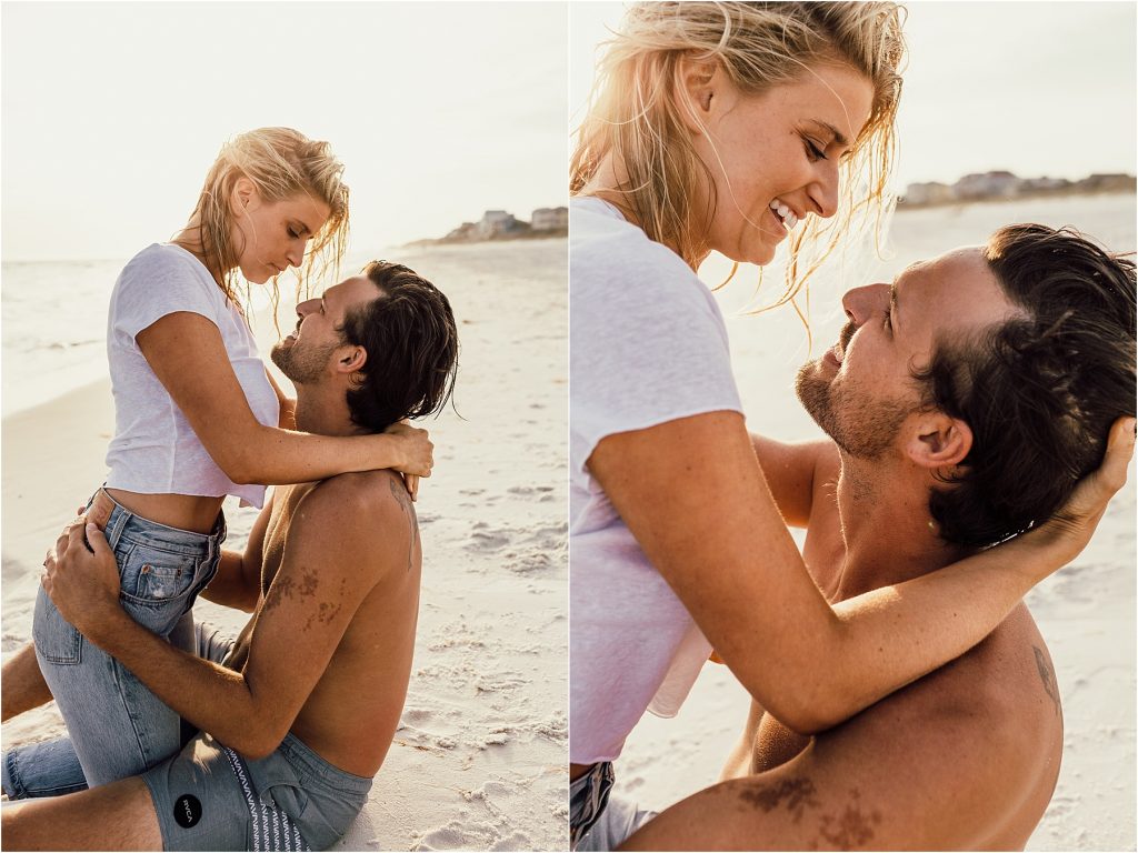 Inlet Beach Husband and Wife Photos