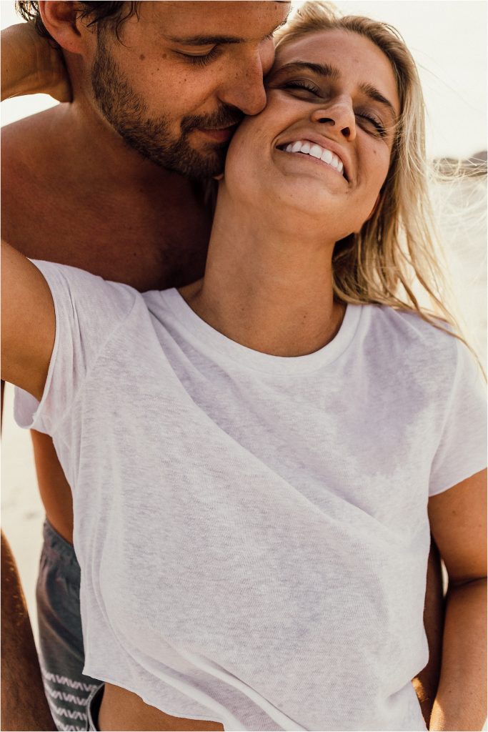 Inlet Beach Couple Cuddling Photos