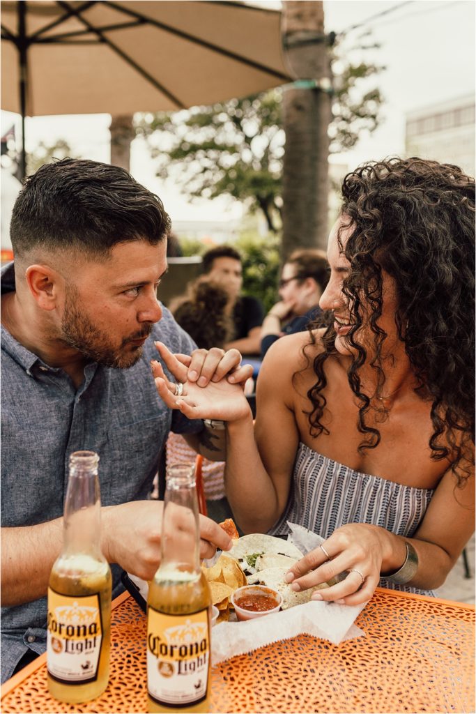 Pensacola Engagement Session Downtown Photos