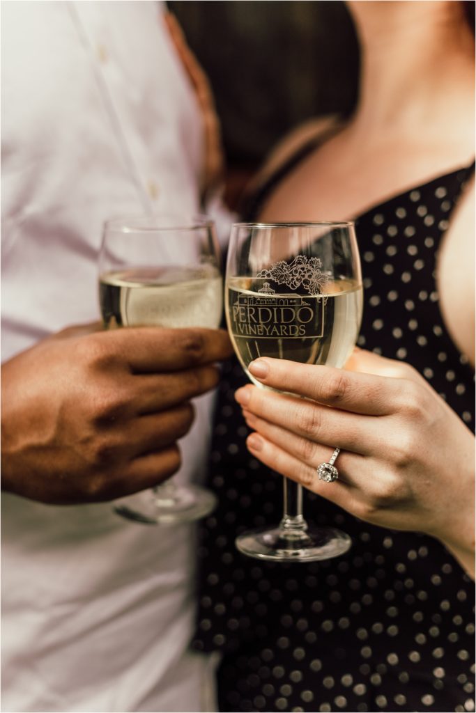 Pensacola Engagement Session Ring Shot Photos