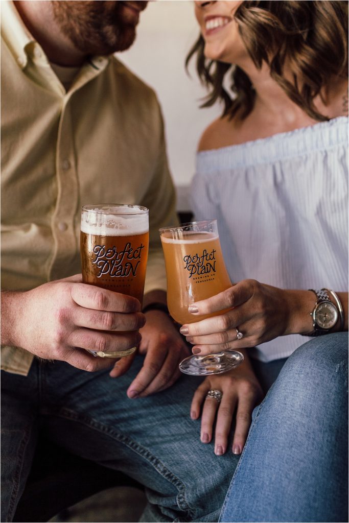 Pensacola Engagement Session Perfect Plain Brewery Photos