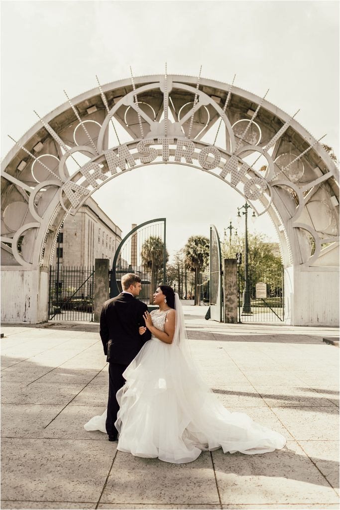 City Park New Orleans Wedding Louis Armstrong Park Photos