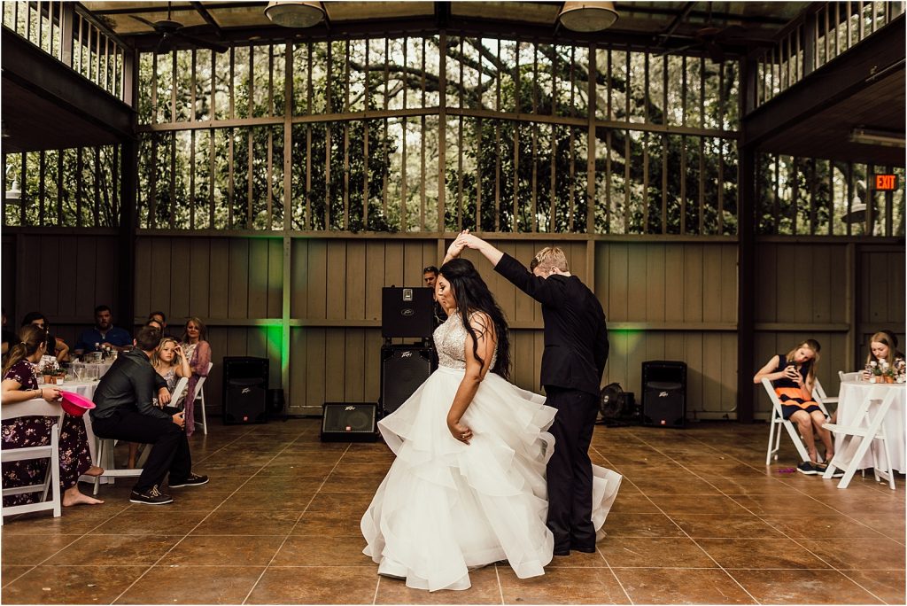 City Park New Orleans Wedding Botanical Gardens First Dance Photos