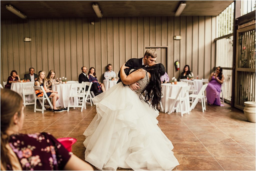 City Park New Orleans Wedding Dip Photos