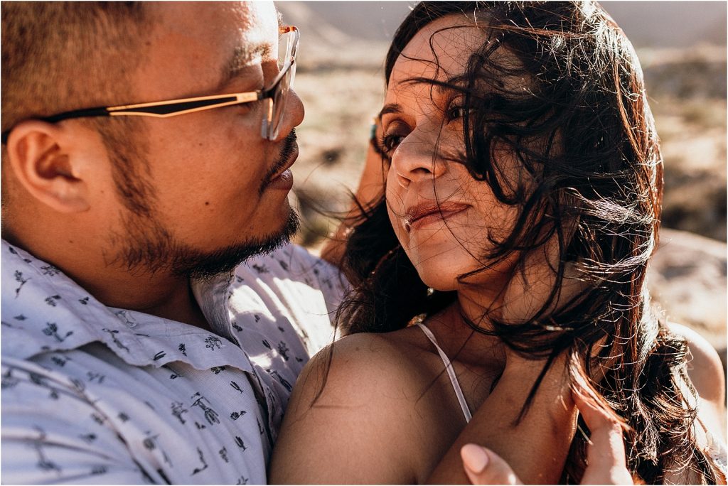 Palm Springs Engagement Session Desert Mountains Photos