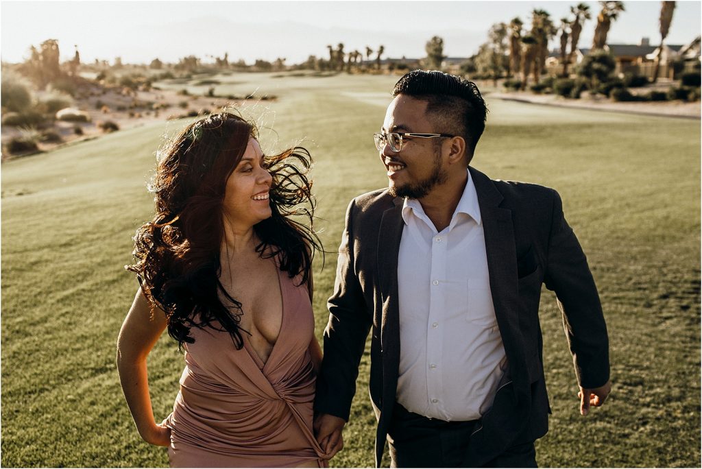 Palm Springs Engagement Session Adventurous Photos