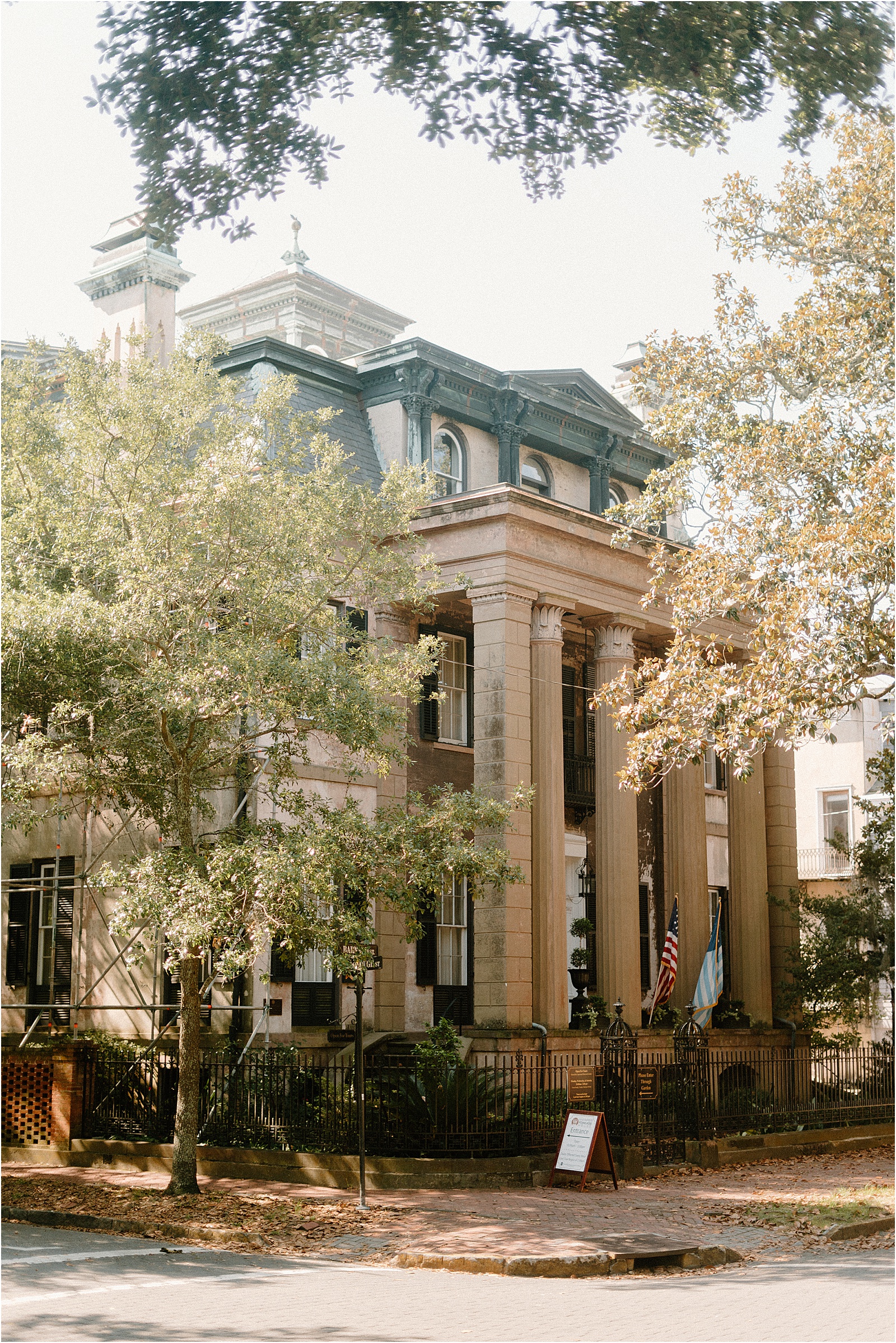 harper fowlkes house wedding savannah georgia